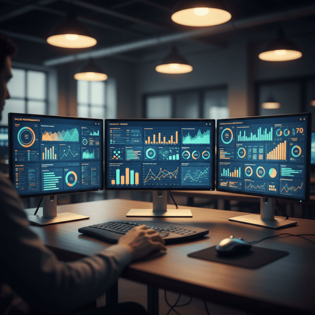 Data visualization dashboards